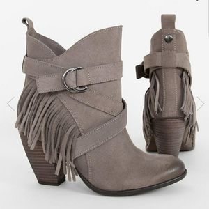 Naughty Monkey Wild Wink Fringe Bootie